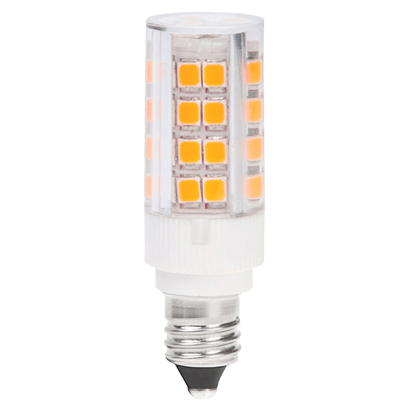 AC100-130V, ETL-Listed Dimmable Mini Candelabra E11 Base LED Bulb, 3.5 Watts, 35W Equivalent, 5-Pack AC100-130V, ETL-Listed Dimmable Mini Candelabra E11 Base LED Bulb, 3.5 Watts, 35W Equivalent, 5-Pack